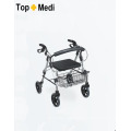 Topmedi Medical Equipment Foldable Aluminum Rollator with Brake